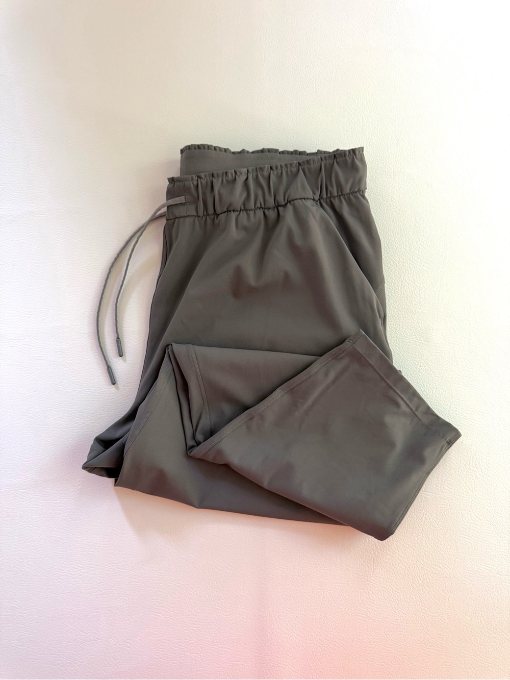 Lululemon Keep Moving Pants Joggers 7/8 High Rise Graphite Grey Women’s 18